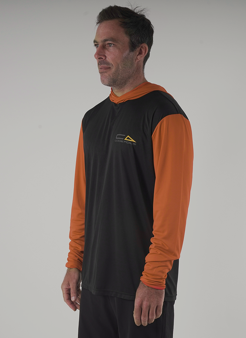 Hooded Long Sleeve Sun Tee