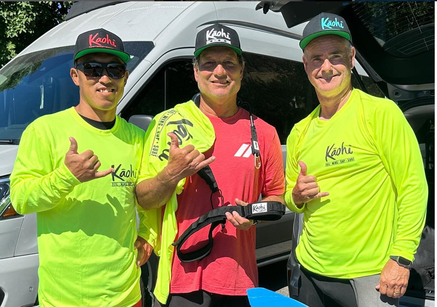 Kāohi HOODED High Viz Rash Guard - Long Sleeve