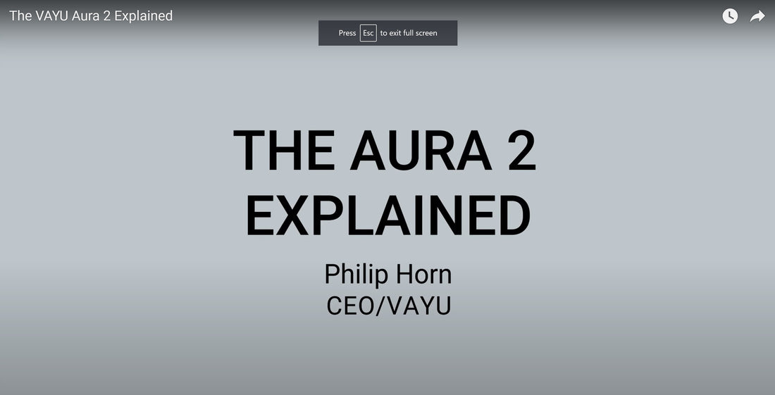 The VAYU Aura 2 Explained