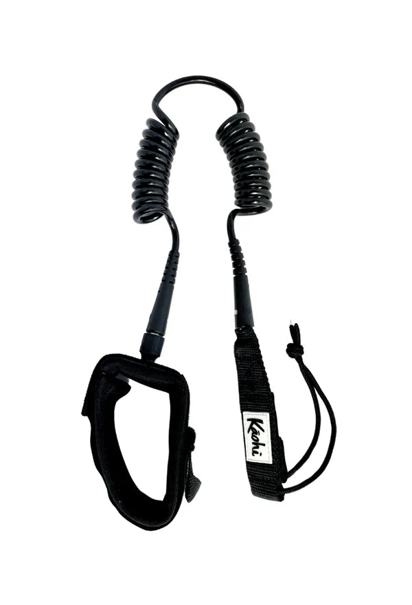 Kaohi Board Leash - Double Coil 6' x 5.5 mm CALF