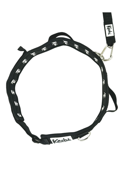 Kāohi Padded Black Belt™ Waist Belt
