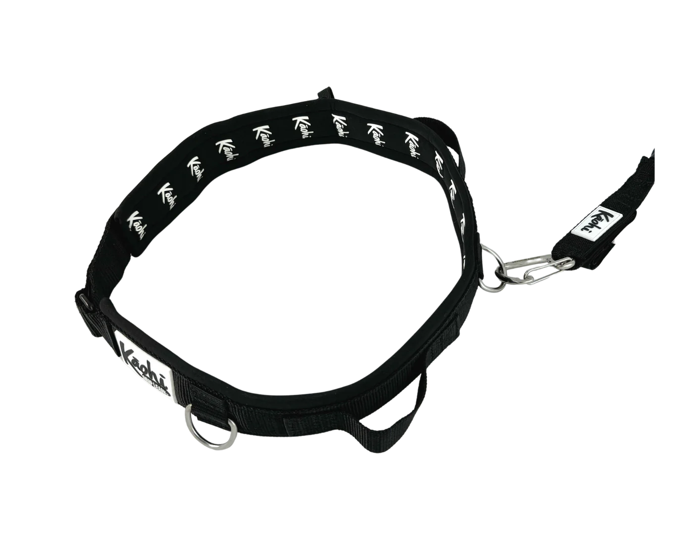 Kāohi Padded Black Belt™ Waist Belt