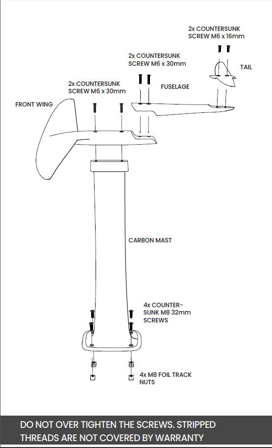 Replacement bolt kit