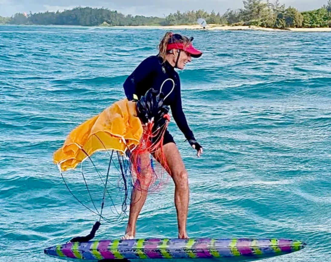 INVIZ Leash + COIL COVER™ designed for PARAWINGING